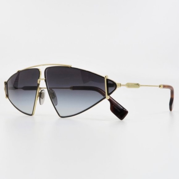 NEW Burberry BE3111 Gold Sunglasses with Black Gradient Lenses main image 7